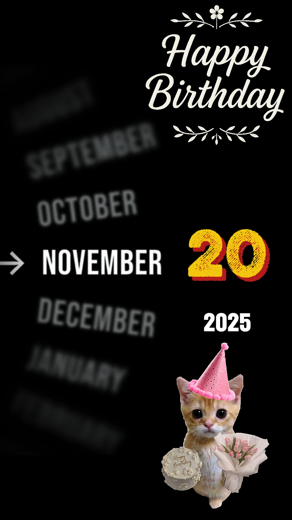 Hbd 20 november 2025