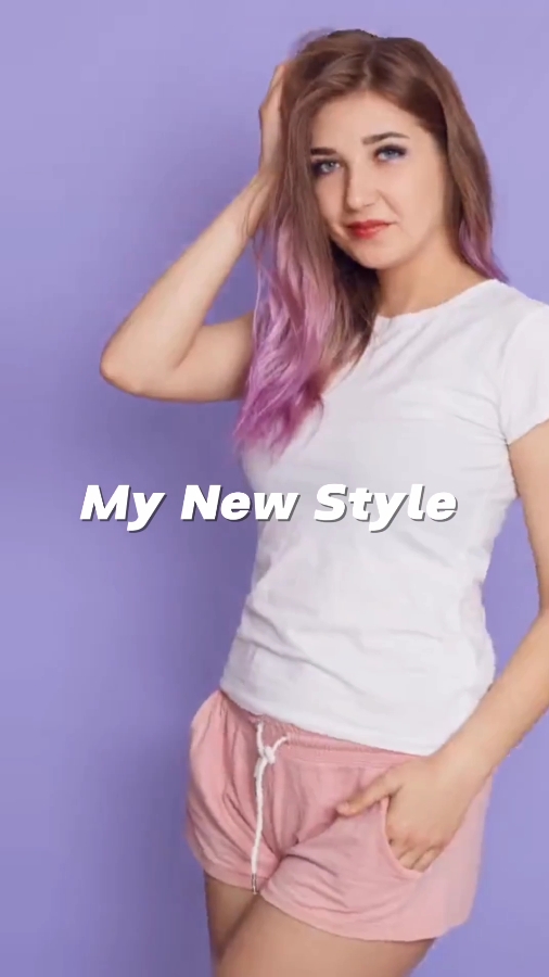 Kleidung Produkt Display Beating Match TikTok Style 