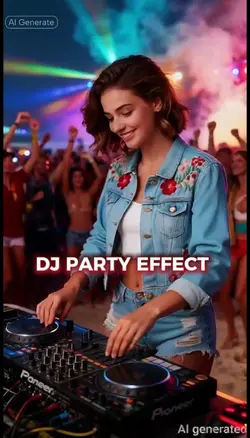 AI DJ Party effect