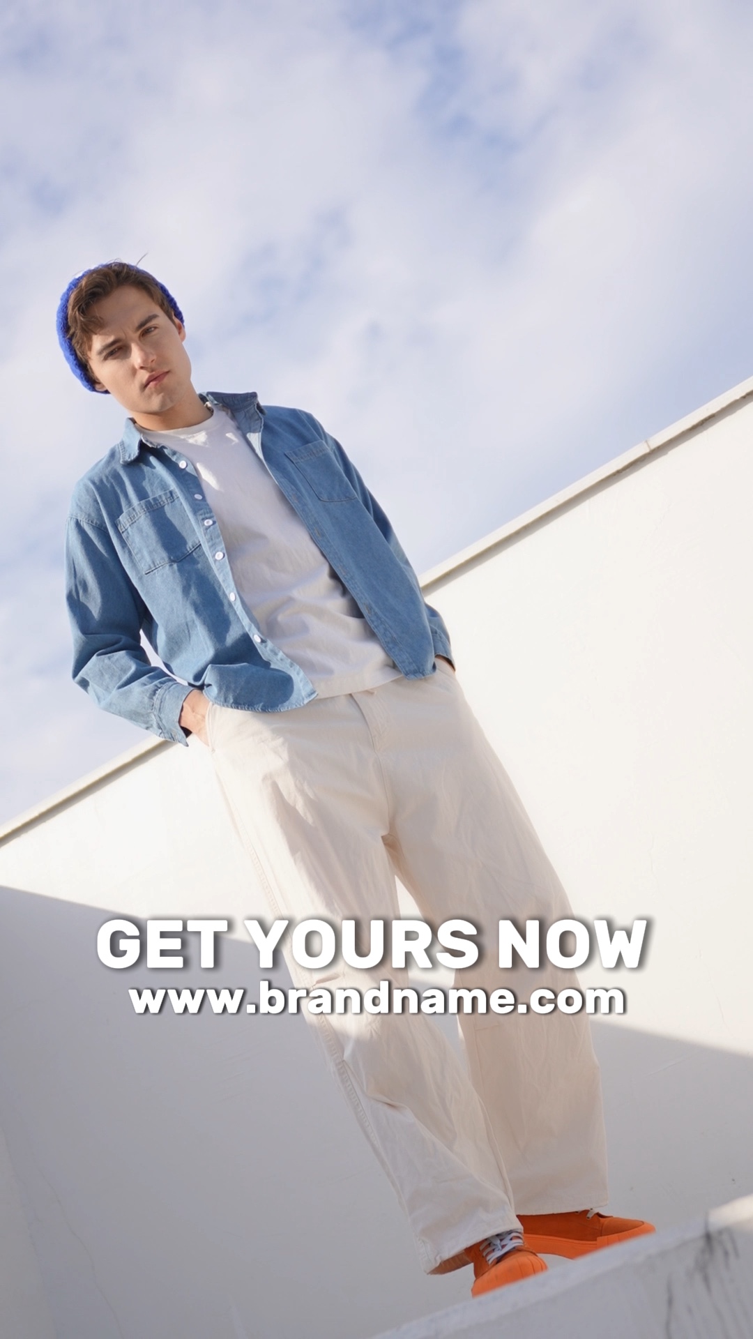 Modèle d'entreprise de vêtements à 3 clips dans le style TikTok