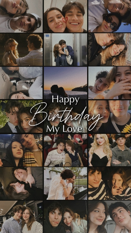 Feliz cumpleaños Amor