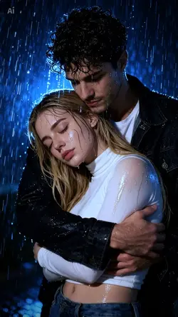 Couple in the Rain