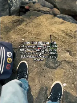 raih dulu ilmunya, r