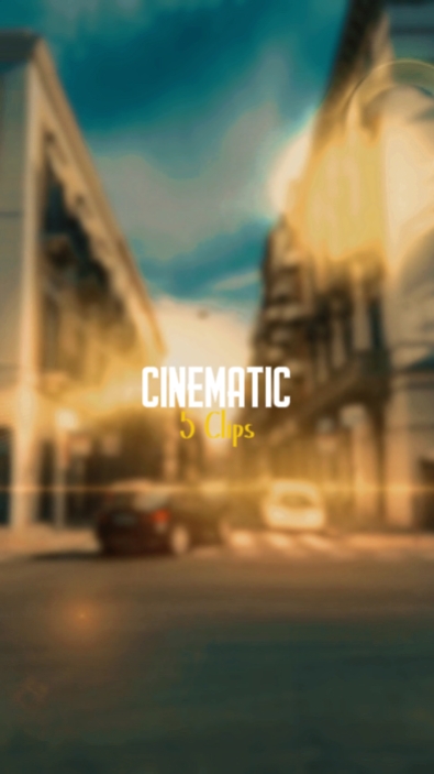 CINEMÁTICO 5 CLIPES