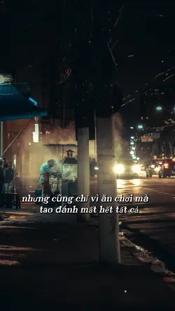 Cũng chỉ vì ăn chơi