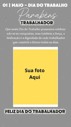 Dia do trabalhador 