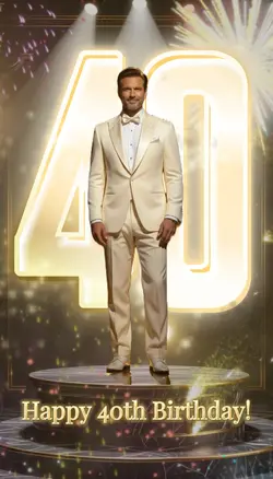 Golden 40th Birthday
