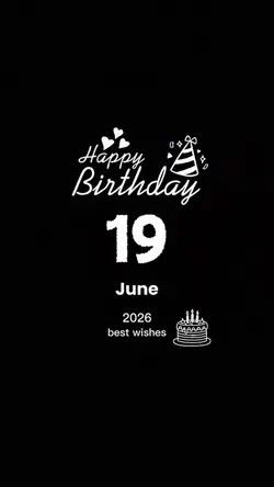 hbd 19 june 2026