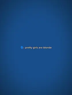pretty blonde 