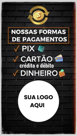 Formas de pagamento 