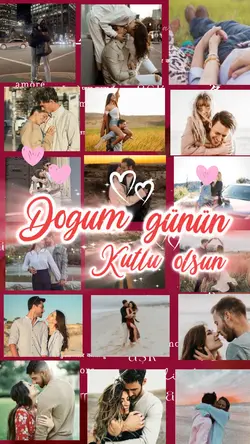 Doğum günü şablonu 