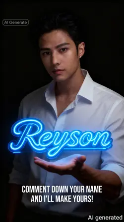 REYSON neon name