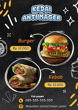 story menu jualan 