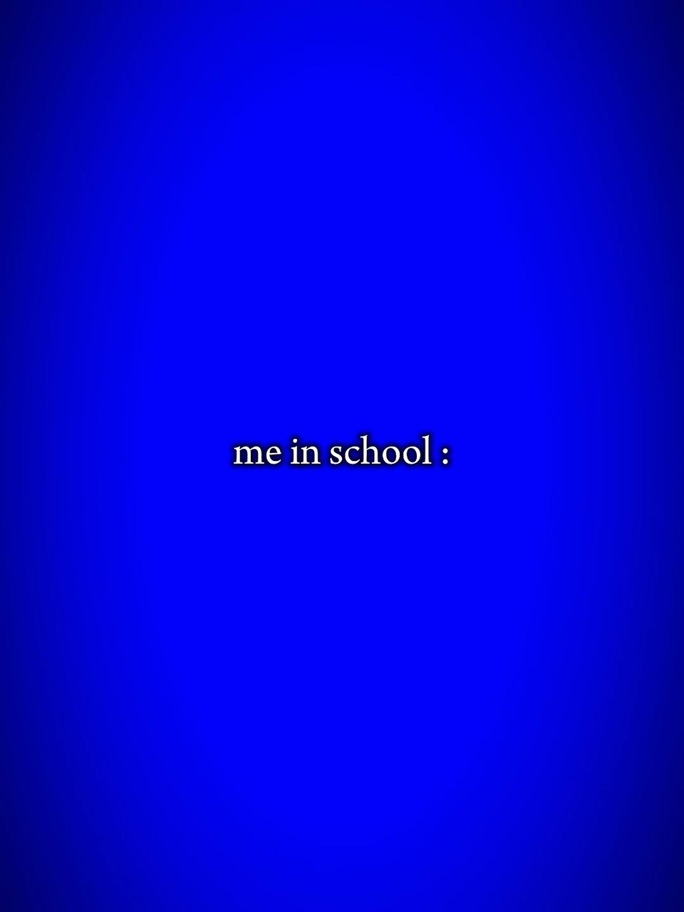 Ich in der Schule