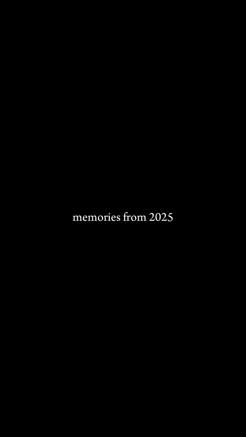 2025년의 추억