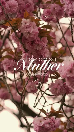 Feliz dia da mulher