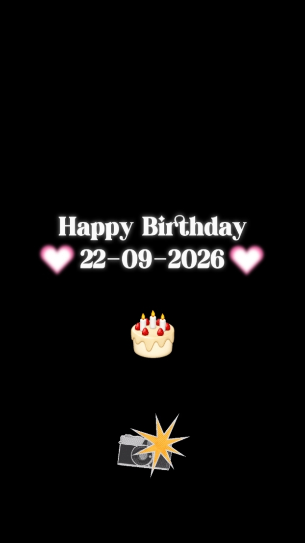 BIRTHDAY 22 SEPTEMBE