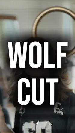 Wolf cut 