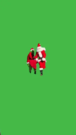 Santa vs the grinch