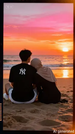 sunset couple 
