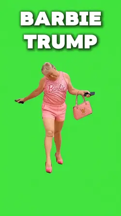 Barbie Trump Walk
