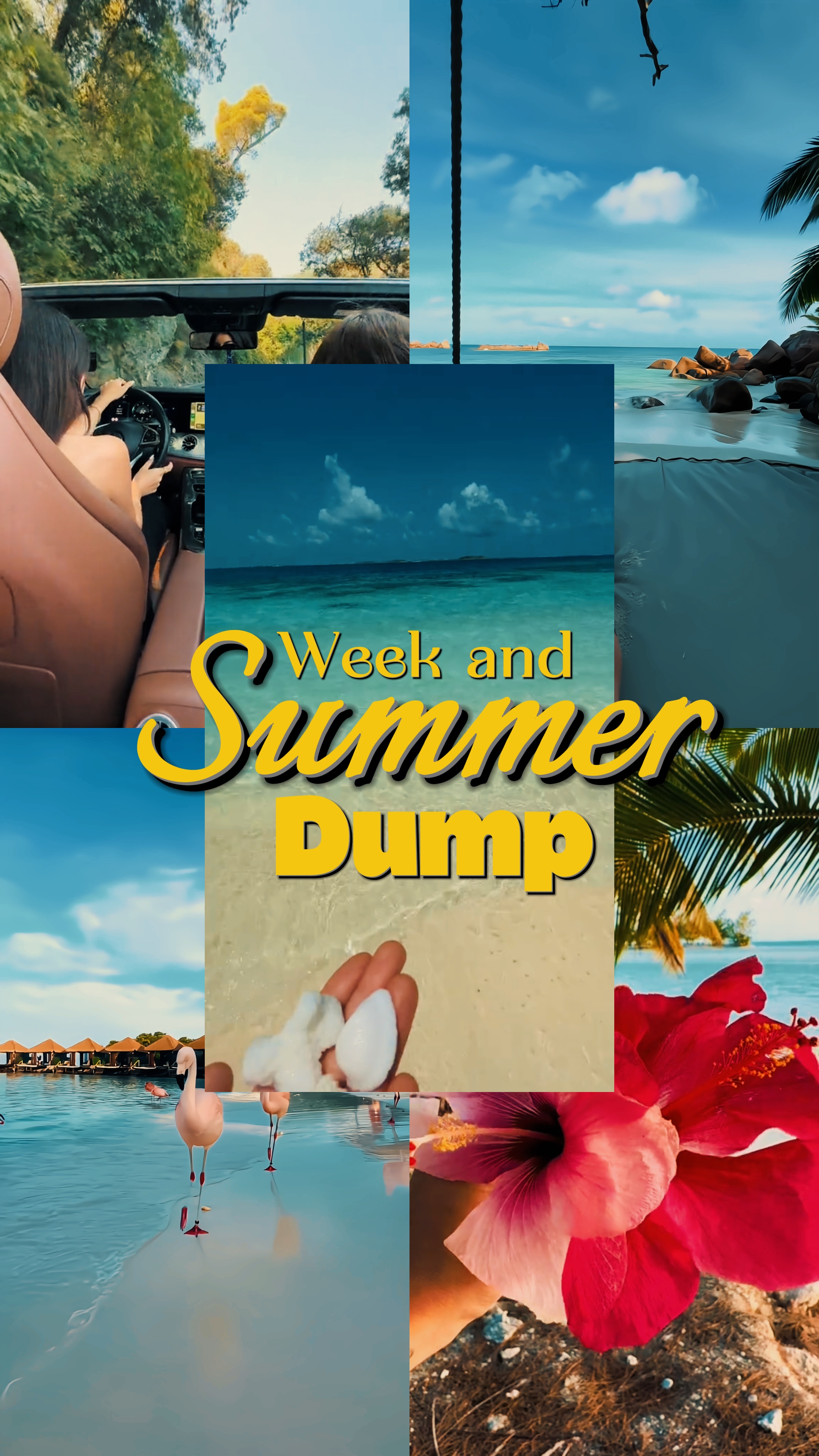 Semana e despejo de verão