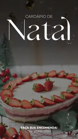 Cardápio de Natal