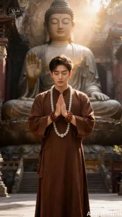 Ghép Ảnh Đi Chùa AI