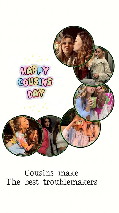 ALLES GUTE ZUM TAG DER COUSINS 