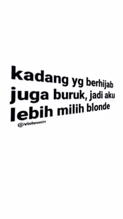 aku lbih mlih blonde