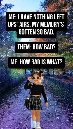 Memory is so bad