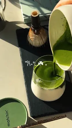 matcha vanilla ice