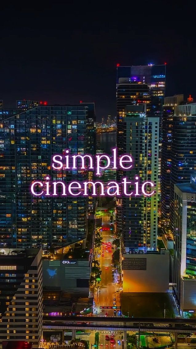 simple cinematic 