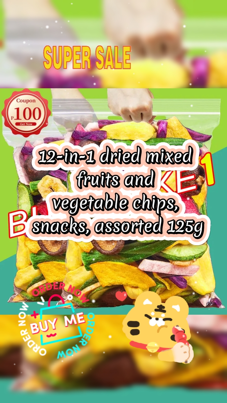 Pinatuyong Mix Fruit Vegg