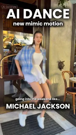 MJ Bad AI Dance