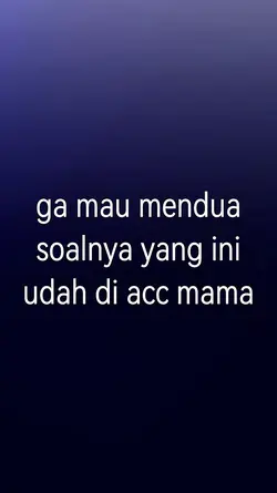 ga mau mendua