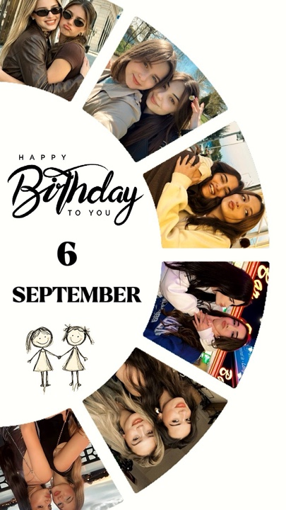 HBD FRIEND 6 SEPTEMB