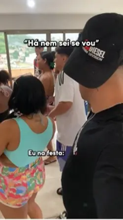 Eu na festa: 