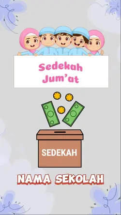 sedekah Jum'at anak 