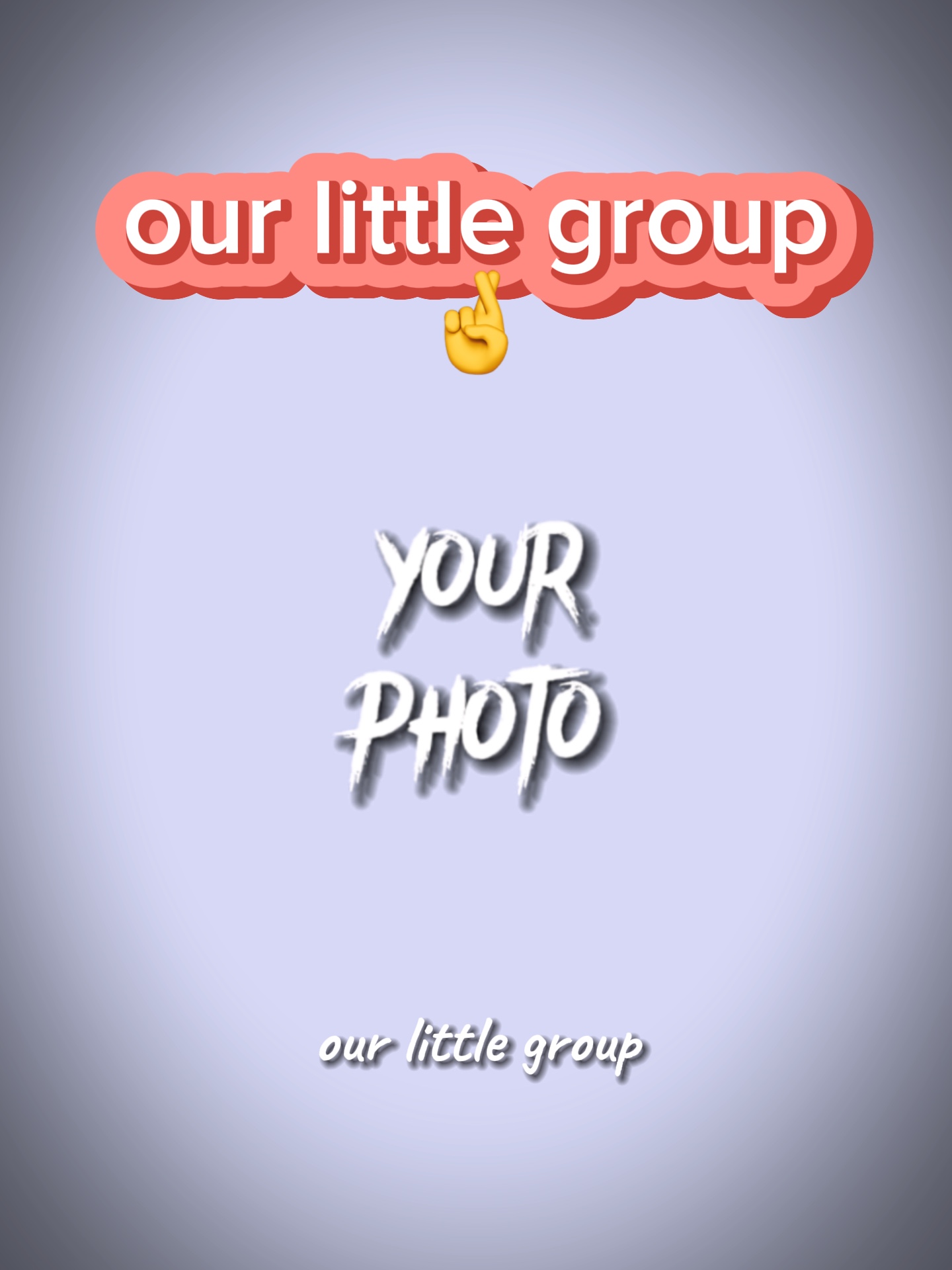 Notre petit groupe 🤞
