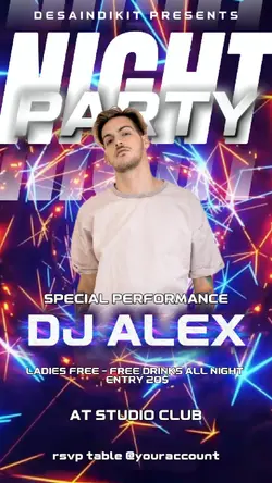 Part Event Flyer