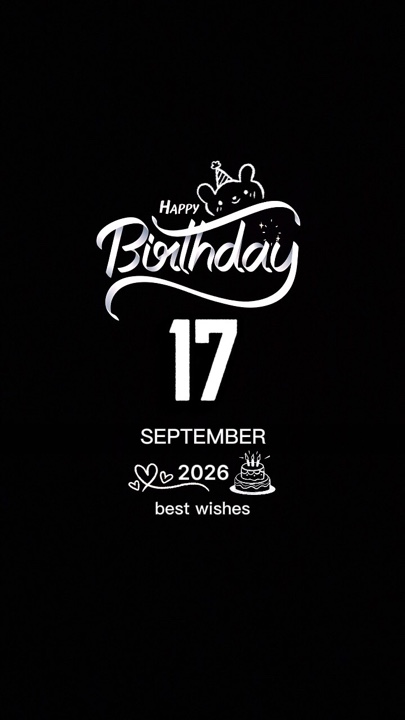 BIRTHDAY 17 SEP