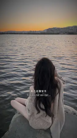 Tôi đã rất nỗ lực 