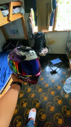 Helmet transition 