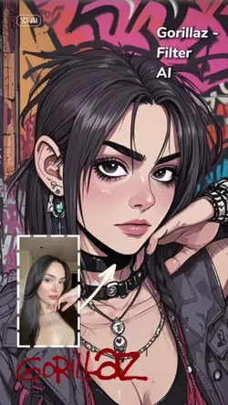 Gorillaz Filter AI 