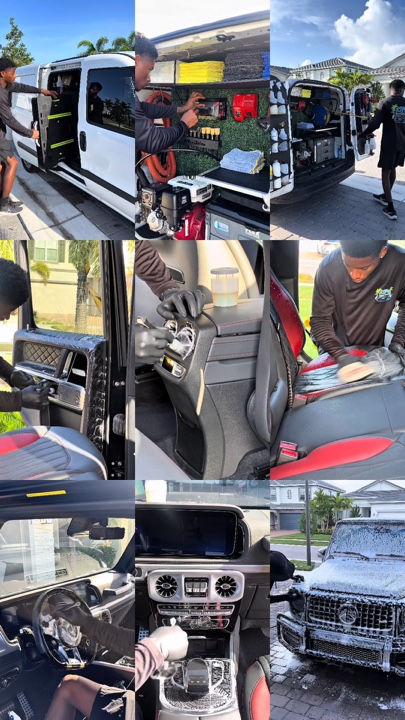 car cleaning