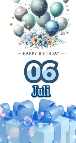 hbd 06 juli 2025