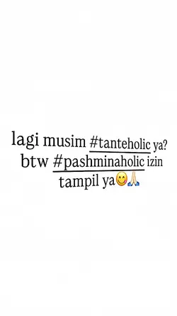 VersiPashminaholic