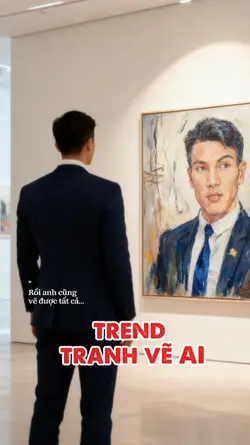 Trend Tranh Vẽ AI
