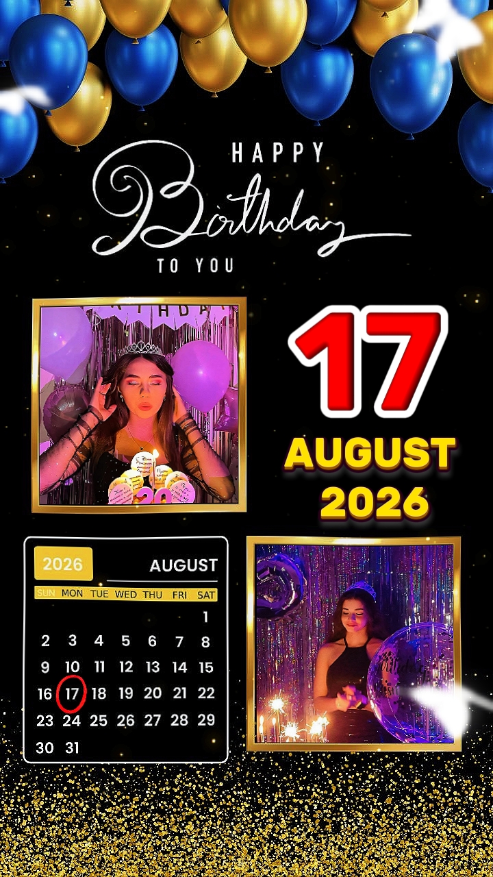 Aniversário 17 de agosto 